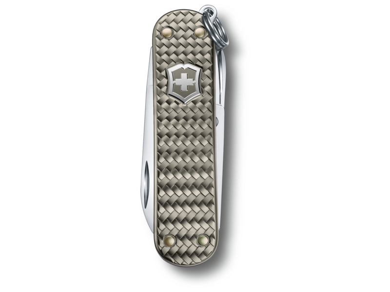 Нож перочинный Victorinox Classic Precious Alox (0.6221.4031G) 58мм 5функц. серый подар.коробка