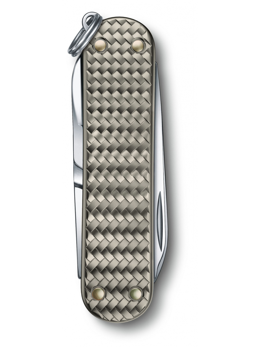 Нож перочинный Victorinox Classic Precious Alox (0.6221.4031G) 58мм 5функц. серый подар.коробка