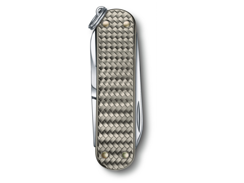 Нож перочинный Victorinox Classic Precious Alox (0.6221.4031G) 58мм 5функц. серый подар.коробка