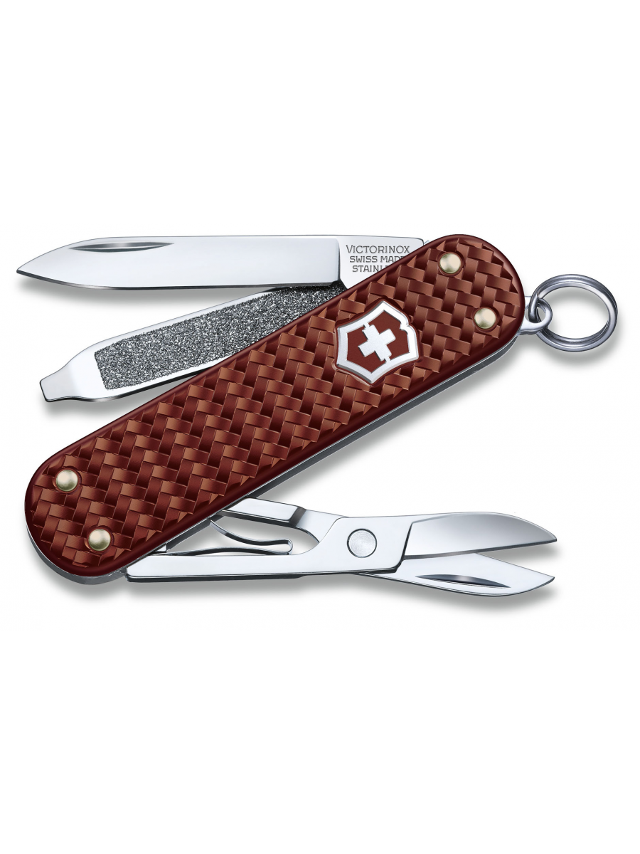 Нож перочинный Victorinox Classic Precious Alox (0.6221.4011G) 58мм 5функц. коричневый подар.коробка