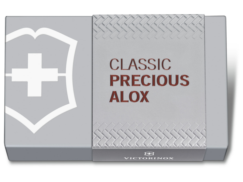 Нож перочинный Victorinox Classic Precious Alox (0.6221.4011G) 58мм 5функц. коричневый подар.коробка