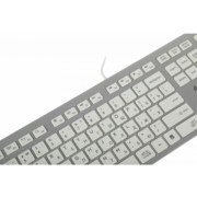 Клавиатура A4Tech Fstyler FX50 белый USB slim Multimedia (FX50 WHITE)