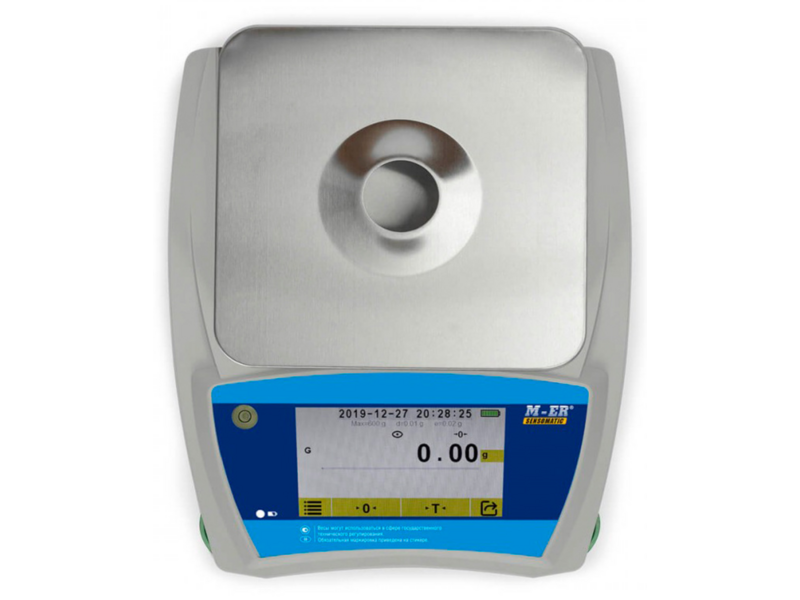 Весы лабораторные Mertech M-ER 123ACFJR-300.01 белый (3179)