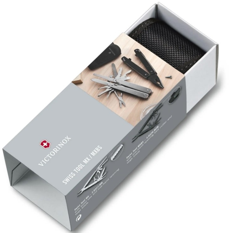 Мультитул Victorinox SwissTool Spirit MX (3.0224.MN) 105мм 24функц. чехол нейлоновый серебристый карт.коробка