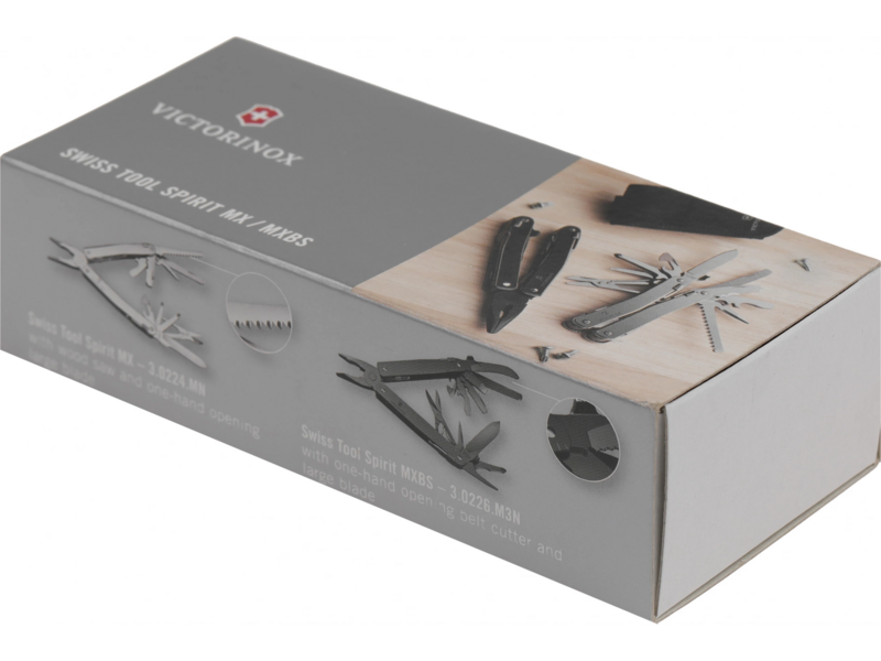 Мультитул Victorinox SwissTool Spirit MX (3.0224.MN) 105мм 24функц. чехол нейлоновый серебристый карт.коробка