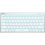 Клавиатура A4Tech Fstyler FX61 белый USB slim LED (FX61 WHITE)