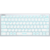 Клавиатура A4Tech Fstyler FX61 белый USB slim LED (FX61 WHITE)