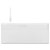 Клавиатура A4Tech Fstyler FX61 белый USB slim LED (FX61 WHITE)