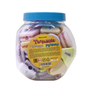 Точилка для карандашей ручная Silwerhof Cookies Монстрики 1 отверстие пластик ассорти туба