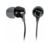 Гарнитура внутриканальные Sony MDR-EX15AP 1.2м черный проводные в ушной раковине