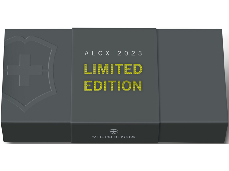 Нож перочинный Victorinox Classic SD Alox (0.6221.L23) 58мм 5функц. желтый подар.коробка