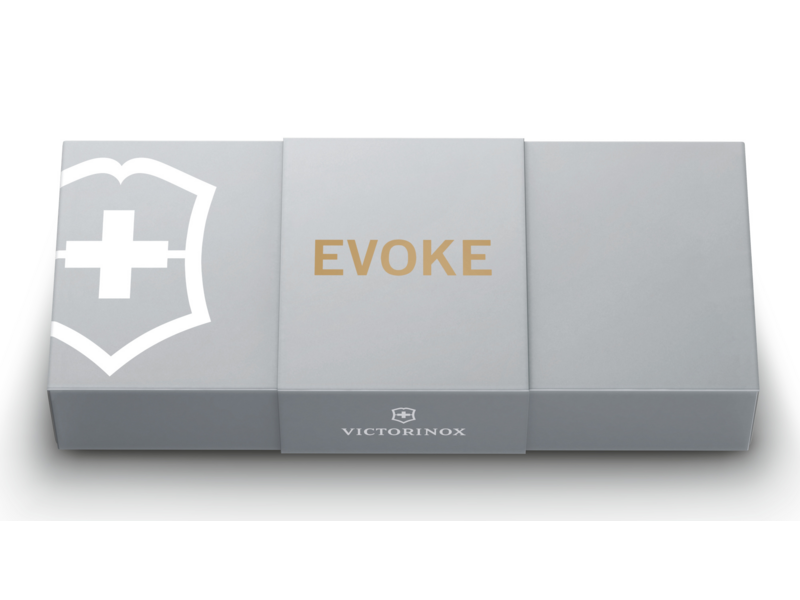 Нож перочинный Victorinox Evoke BS Alox Beige (0.9415.DS249) 136мм 4функц. бежевый подар.коробка
