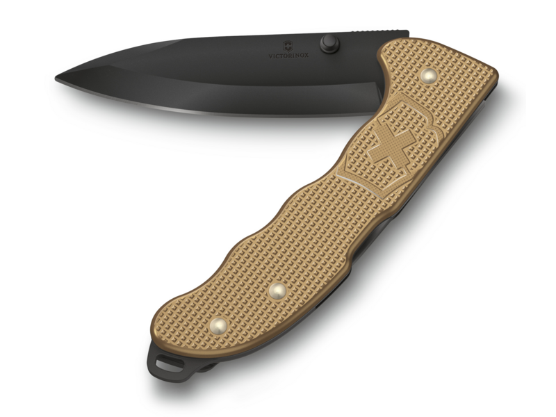 Нож перочинный Victorinox Evoke BS Alox Beige (0.9415.DS249) 136мм 4функц. бежевый подар.коробка