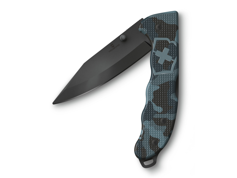 Нож перочинный Victorinox Evoke BSH Alox Navy (0.9425.DS222) 136мм 4функц. синий камуфляж подар.коробка