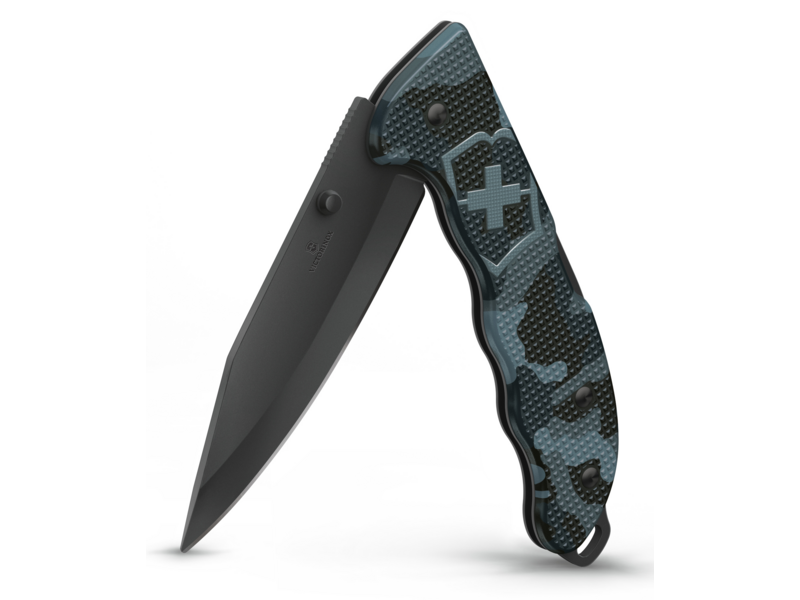 Нож перочинный Victorinox Evoke BSH Alox Navy (0.9425.DS222) 136мм 4функц. синий камуфляж подар.коробка