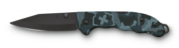 Нож перочинный Victorinox Evoke BSH Alox Navy (0.9425.DS222) 136мм 4функц. синий камуфляж подар.коробка
