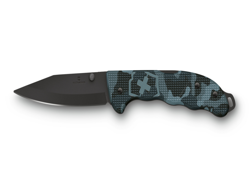 Нож перочинный Victorinox Evoke BSH Alox Navy (0.9425.DS222) 136мм 4функц. синий камуфляж подар.коробка