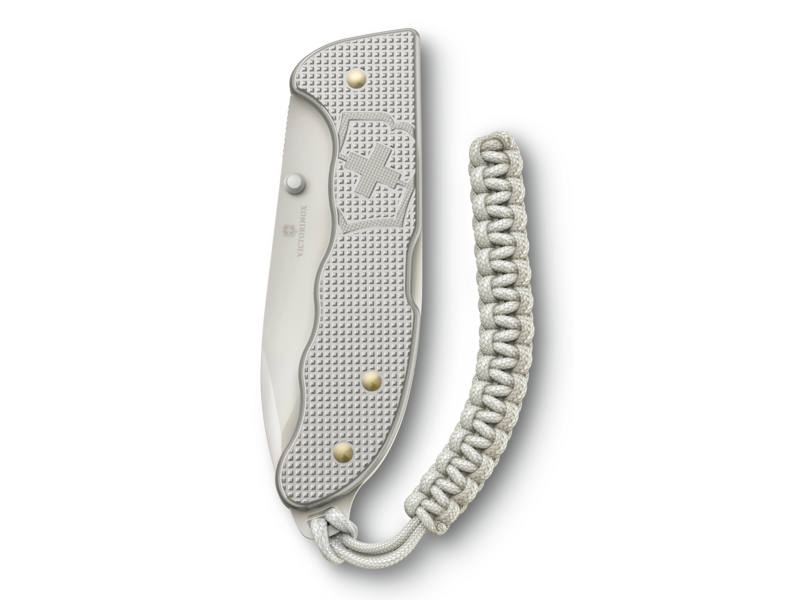 Нож перочинный Victorinox Evoke Alox (0.9415.D26) 136мм 5функц. серебристый подар.коробка