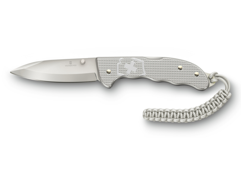 Нож перочинный Victorinox Evoke Alox (0.9415.D26) 136мм 5функц. серебристый подар.коробка