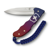 Нож перочинный Victorinox Evoke Alox (0.9415.D221) 136мм 5функц. синий/красный подар.коробка