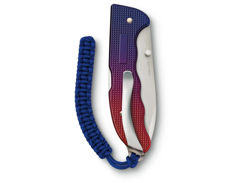 Нож перочинный Victorinox Evoke Alox (0.9415.D221) 136мм 5функц. синий/красный подар.коробка