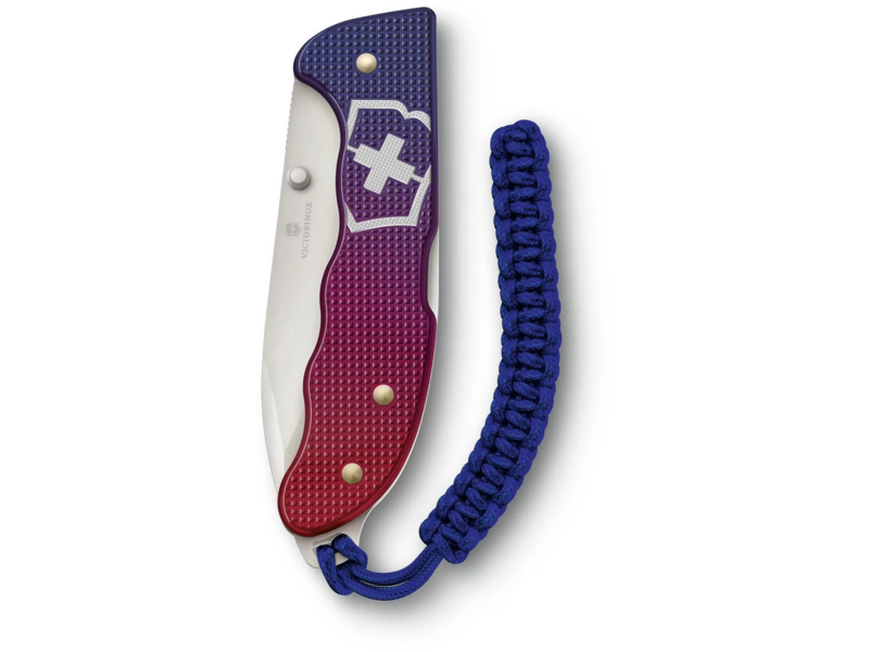 Нож перочинный Victorinox Evoke Alox (0.9415.D221) 136мм 5функц. синий/красный подар.коробка