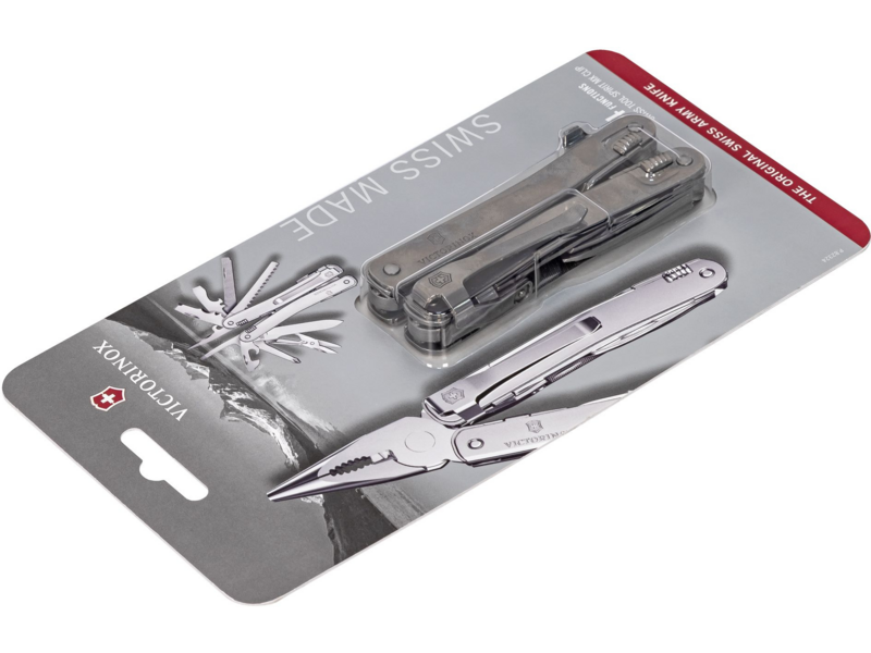 Мультитул Victorinox SwissTool Spirit MX Clip (3.0224.MKB1) 105мм 24функц. серебристый блистер