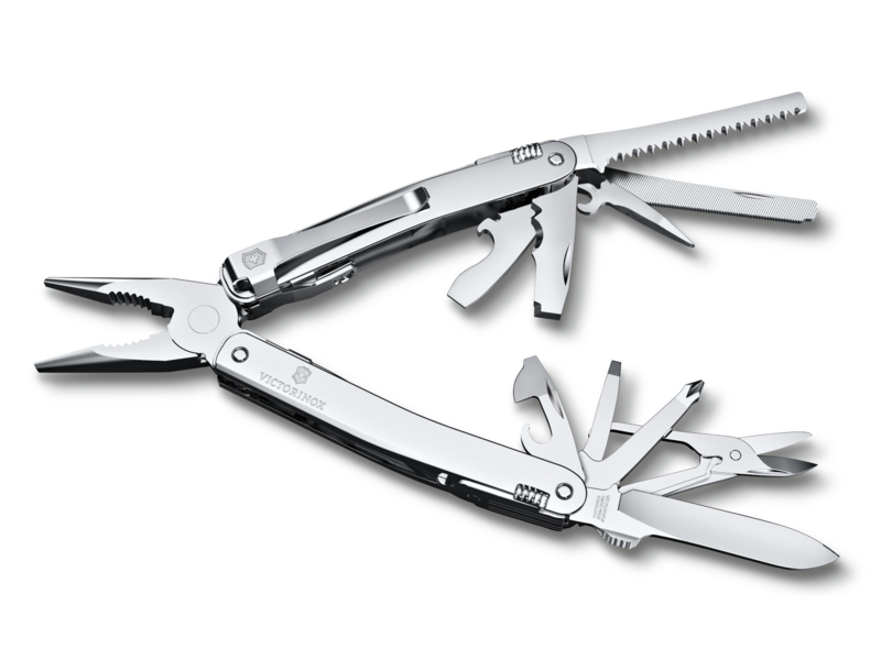 Мультитул Victorinox SwissTool Spirit MX Clip (3.0224.MKB1) 105мм 24функц. серебристый блистер