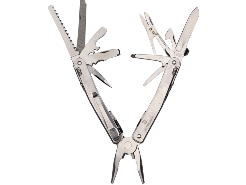 Мультитул Victorinox SwissTool Spirit MX Clip (3.0224.MKB1) 105мм 24функц. серебристый блистер