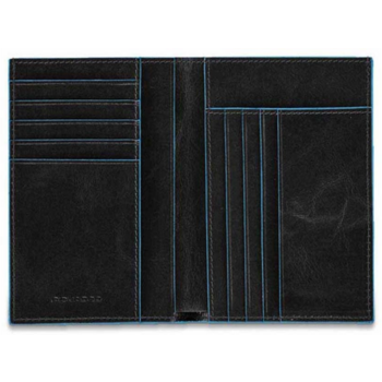 Кошелек мужской Piquadro Blue Square PU1393B2R/N черный натур.кожа