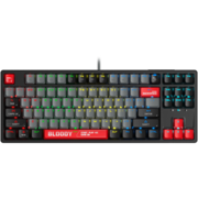 Клавиатура A4Tech Bloody S87 Energy механическая черный USB for gamer LED (S87 USB ENERGY RED)