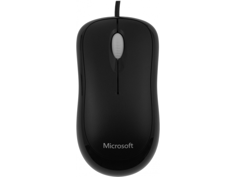 Мышь Microsoft Basic Optical Mouse Black черный оптическая 1000dpi USB 2but (P58-00057)