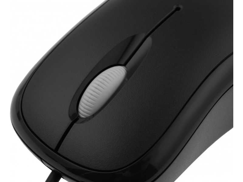 Мышь Microsoft Basic Optical Mouse Black черный оптическая 1000dpi USB 2but (P58-00057)