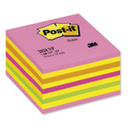 Блок самоклеящийся бумажный 3M Post-it 2028-NPEE 7100172416 76x76мм 450лист. неон розовый