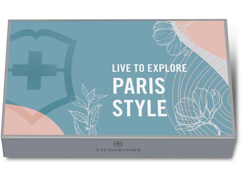 Нож перочинный Victorinox Companion Paris Style (1.3909.E221) 91мм 16функц. розовый подар.коробка