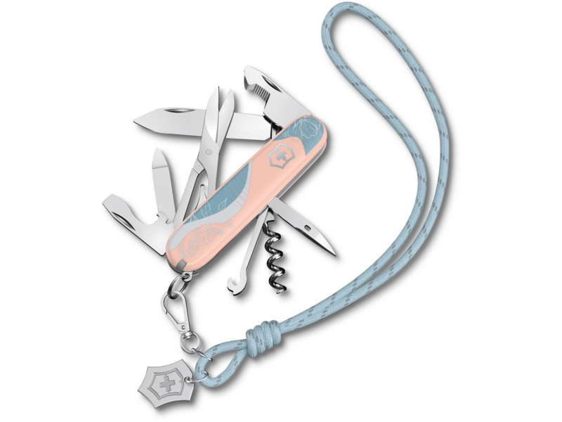 Нож перочинный Victorinox Companion Paris Style (1.3909.E221) 91мм 16функц. розовый подар.коробка