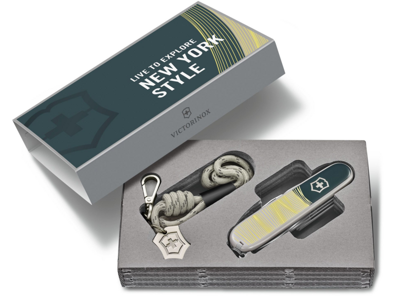 Нож перочинный Victorinox Companion New York Style (1.3909.E223) 91мм 16функц. серый подар.коробка