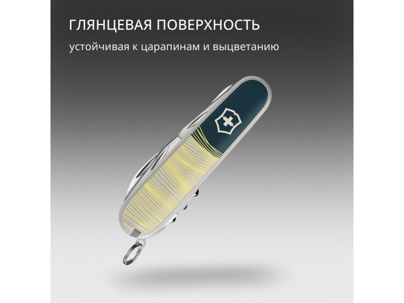 Нож перочинный Victorinox Companion New York Style (1.3909.E223) 91мм 16функц. серый подар.коробка