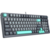 Клавиатура A4Tech Fstyler FS300 механическая черный/серый USB for gamer LED (FS300 PANDA ROCK)
