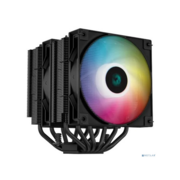 Устройство охлаждения(кулер) Deepcool AG620 Bk ARGB Soc-AM5/AM4/1200/1700/1851 черный/белый 4-pin 15-29dB Al+Cu 260W 1300gr Ret (R-AG620-BKANMN-G-2)
