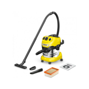 Строительный пылесос Karcher WD 4 P S V-20/5/22 1000Вт (уборка: сухая/сбор воды/выдув) желтый