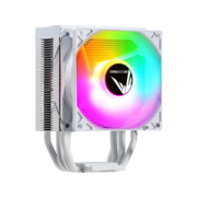 Устройство охлаждения(кулер) Formula Ice Burg ARGB Soc-AM5/AM4/1200/1700/1851 белый 4-pin 17-34dB Al+Cu 170W 552gr Ret (ICE BURG ARPW 4P)