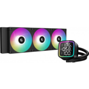 Система водяного охлаждения Deepcool LD360 ARGB Soc-AM5/AM4/1200/1700/1851 черный 4-pin 38.71dB Al LCD 300W 1786gr Ret (R-LD360-BKMSN-G-1)
