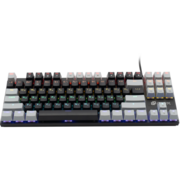 Клавиатура Оклик K600X механическая черный/серый USB Multimedia for gamer LED