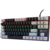 Клавиатура Оклик K600X механическая черный/серый USB Multimedia for gamer LED