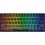 Клавиатура Оклик K713X механическая черный USB Multimedia for gamer LED