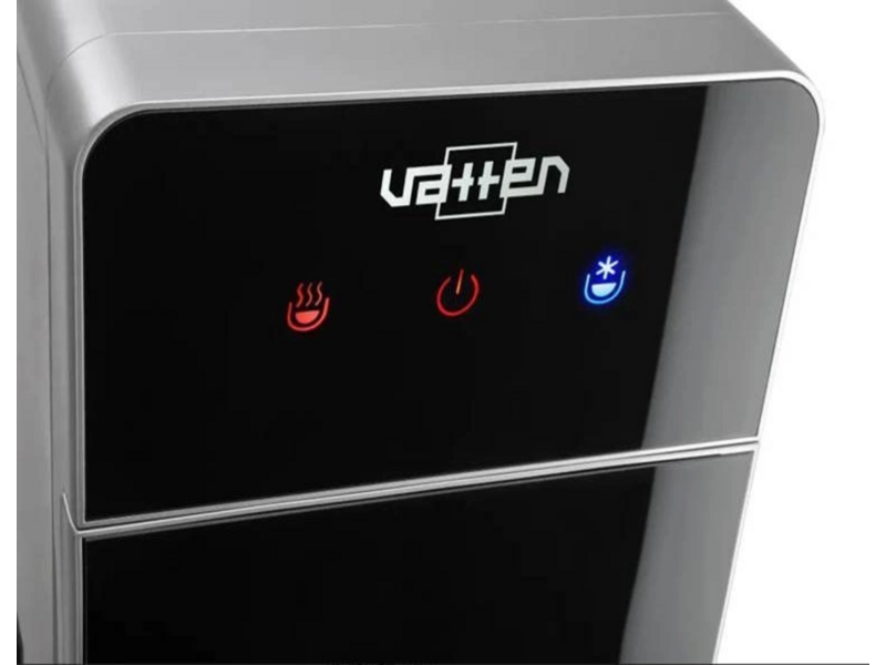 Кулер Vatten L09SE напольный электронный серебристый