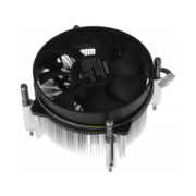 Устройство охлаждения(кулер) Digma D-CPC110-PWM3 92x92x25mm Soc-1151/1200/2066/1700 черный 4-pin 25dB Al+Cu 110W 350gr Ret