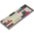 Клавиатура A4Tech Bloody WS98 Pixels Red механическая темно-серый/белый USB беспроводная BT/Radio Multimedia for gamer LED (WS98)