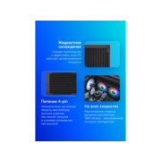 Система водяного охлаждения Thermaltake TH280 V2 ARGB Soc-AM5/AM4/1200/1700/1851 черный 4-pin 34.7dB Al+Cu Ret (CL-W375-PL14SW-A)